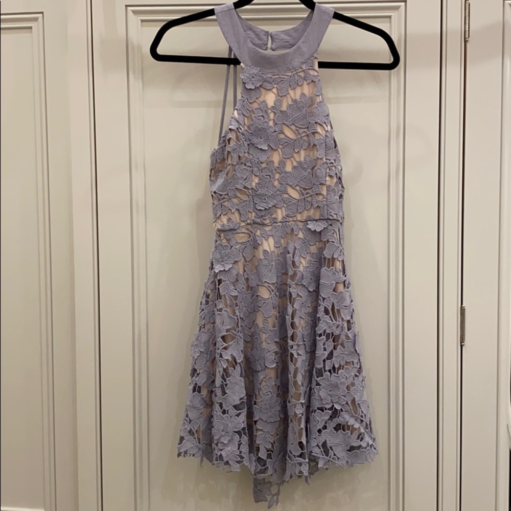 Hello Molly Lace Overlay Fir-n-Flare, size 6